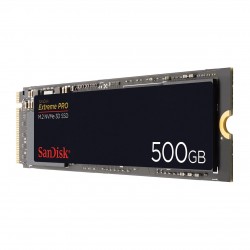 Solid State Drive (SSD) SanDisk Extreme PRO, 500 GB, M.2, NVMe, 3D SSD