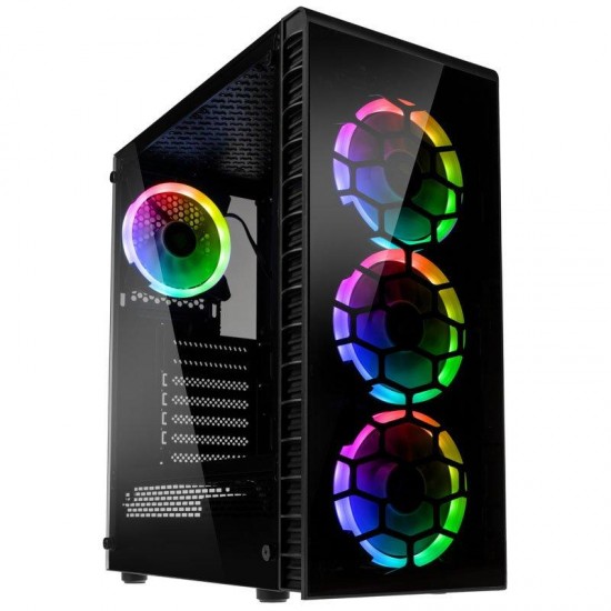 Case Kolink Observatory Lite RGB Mid-Tower, Black