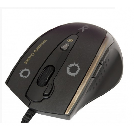 Gaming Mouse A4tech V-track F3, Laser, Cable, USB