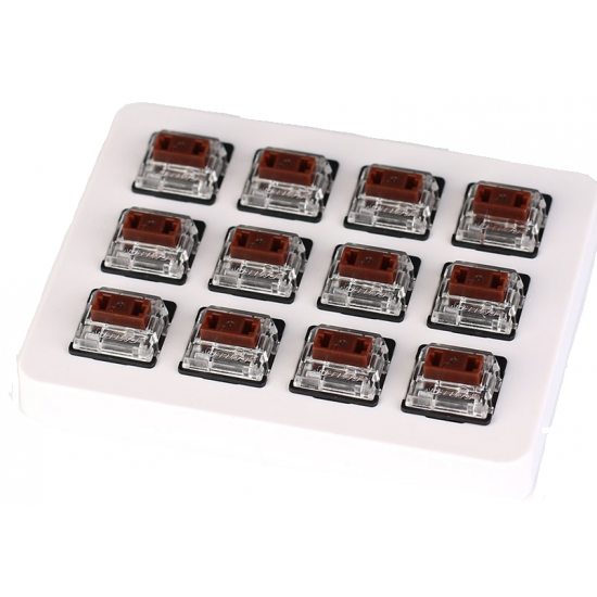 Keychron Switches for mechanical keyboards Gateron Low Profile Brown Switch Set 12 pcs