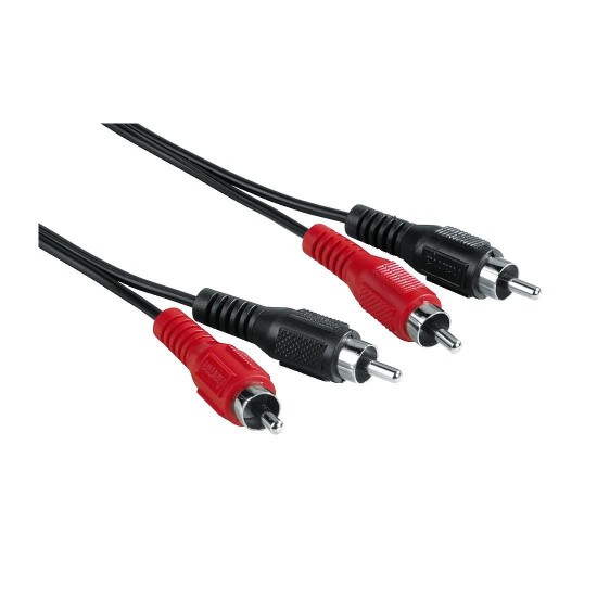 Audio Cable HAMA-30468, 2 RCA plugs - 2 RCA plugs, 5 m