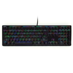 Геймърскa механична клавиатура Ducky One Black RGB, Cherry MX Silver