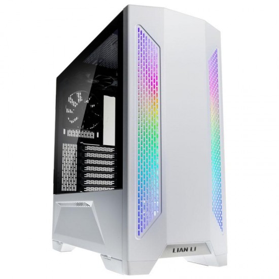 Case Lian Li LANCOOL II Mid-Tower, Tempered Glass, DRGB, White
