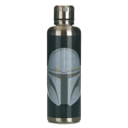 Бутилка Paladone Star Wars, The Mandalorian, Метална, За вода