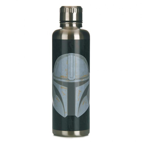 Paladone Star Wars The Mandalorian Metal Water Bottle