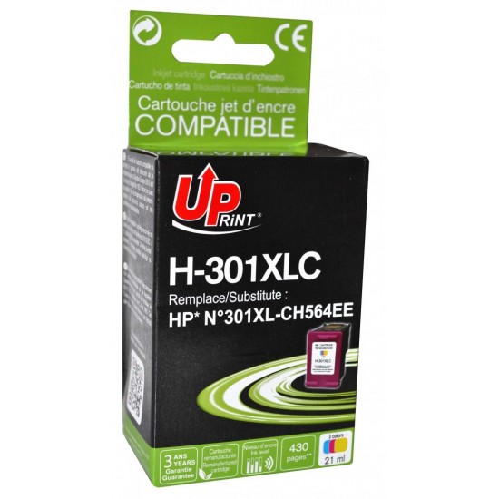 Ink cartridge UPRINT CH564EE HP, Colors