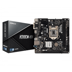 Дънна платка ASROCK H310CM-HDV, Socket 1151, Micro ATX, 2xDDR4