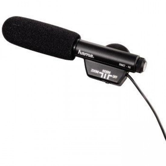 Directional Microphone HAMA RMZ-16, 3.5mm, Black