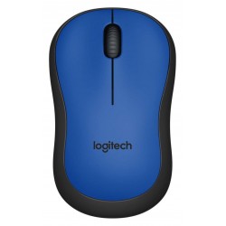 Безжична оптична мишка LOGITECH M220 Silent, Синя, USB