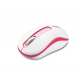 Безжична оптична мишка RAPOO M10 Plus, 2.4Ghz, USB, Бял/Червен