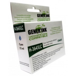 Мастилница GENERINK CN685 HP No364XL, Cyan