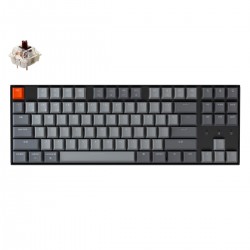 Геймърска Механична клавиатура Keychron K8 TKL Gateron Brown Switch White LED Gateron Brown Switch ABS