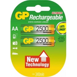 Акумулаторна Батерия GP R6 AA 2500mAh NiMH 2 бр. 250AAHC-UC2 GP