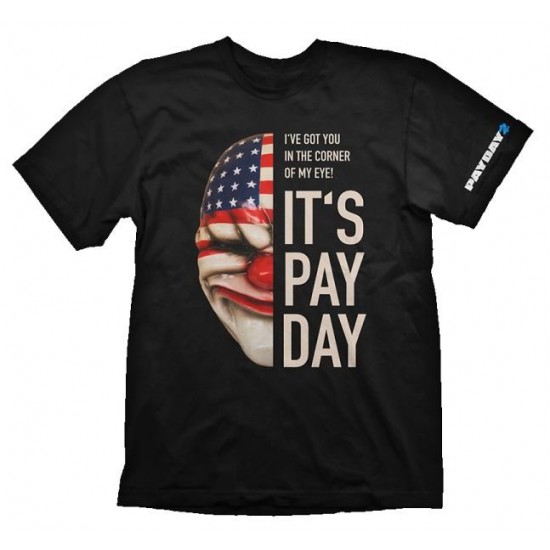 Payday 2: Dallas Mask T-Shirt, Gaya Entertainment, XL