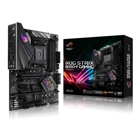 Motherboard ASUS ROG Strix B450-F Gaming socket AM4, 4xDDR4, Aura Sync