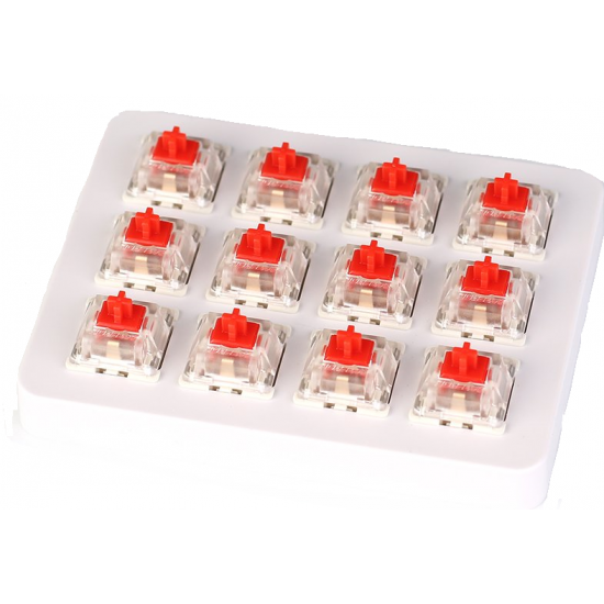 Keychron Switches for mechanical keyboards Gateron Red Switch Set 12 pcs
