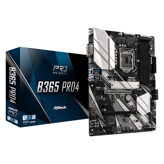 Motherboard ASROCK B365-PRO4, Socket 1151 (300 Series), 4 x DDR4