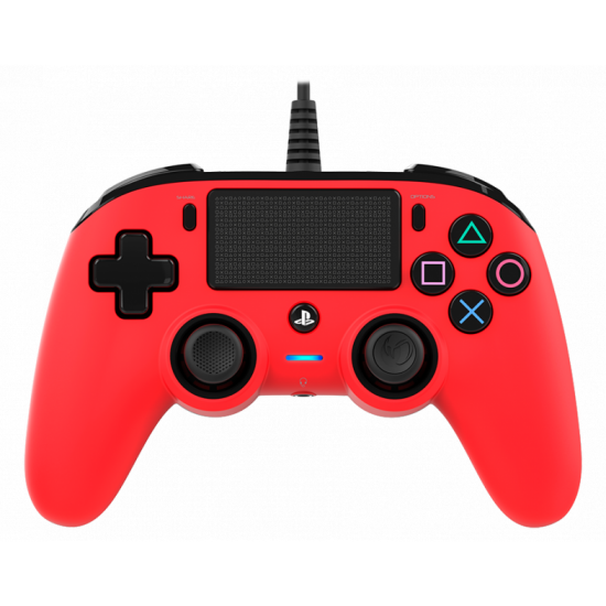 Wired Gamepad Nacon Wired Compact Controller, Red