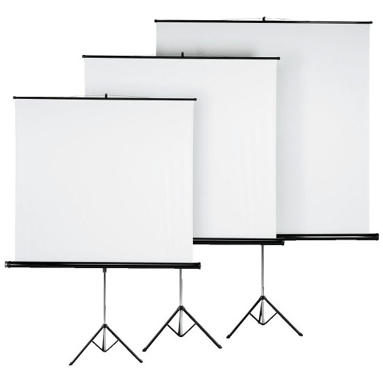 Tripod Projection Screen HAMA 18790, 125 x 125, 1:1, White