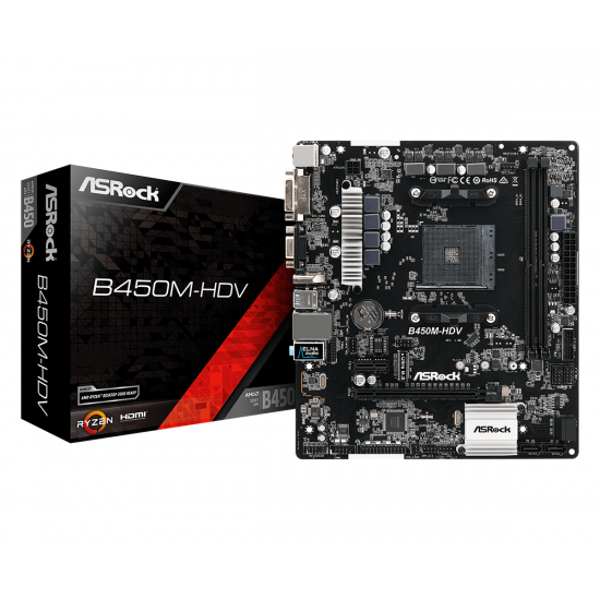Motherboard ASROCK B450M-HDV