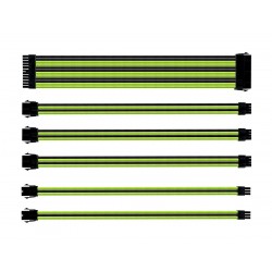 Комплект оплетени кабели Cooler Master Green & Black Комплект оплетени кабели Cooler Master Green & Black