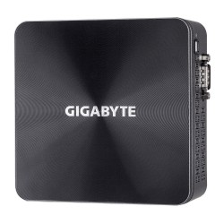 Мини компютър Gigabyte Brix BRi3H-10110, Intel&reg; Core&trade; i3-10110U, 2 x SO-DIMM DDR4, M.2 SSD,HDD/SSD,USB Type-C&trade;, WF+BT, черен