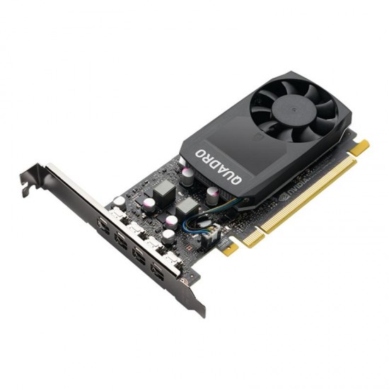 Graphic card PNY NVIDIA Quadro P1000V2, 4GB, GDDR5, 128 bit, mDP, DisplayPort