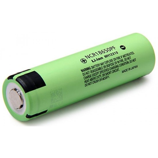 Rechargeable Battery PANASONIC 18650 NCR18650PF, 2900mAh, Li-ion