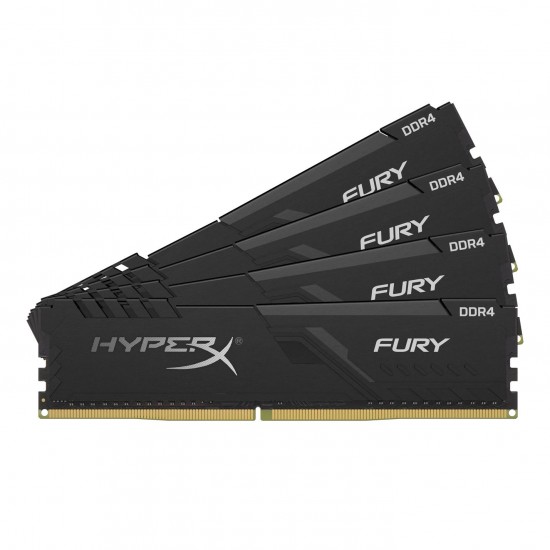 Memory HyperX Fury 64GB(4x16GB) DDR4 PC4-28800 3600MHz CL18 HX436C18FB4K4/64
