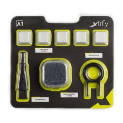Комплект за механични клавиатури XTRFY A1 капачки, четка за почистване, О-Rings и уред за вадене на механични копчета