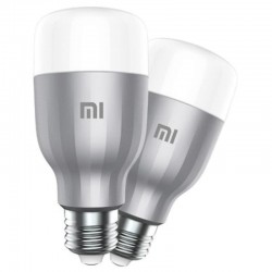 LED крушка Xiaomi Mi LED Smart Bulb, Wi-Fi, 10W, E27, 1700 - 6500K, 2 бр.
