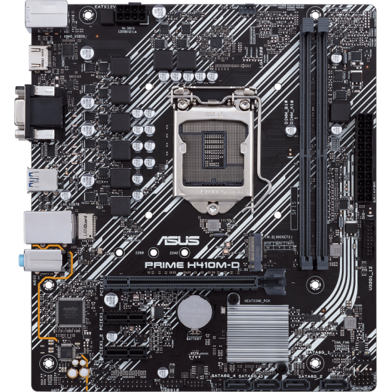 Motherboard ASUS PRIME H410M-D, socket 1200, mATX