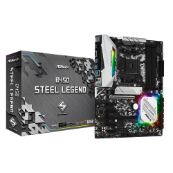 Дънна платка ASROCK B450 Steel Legend