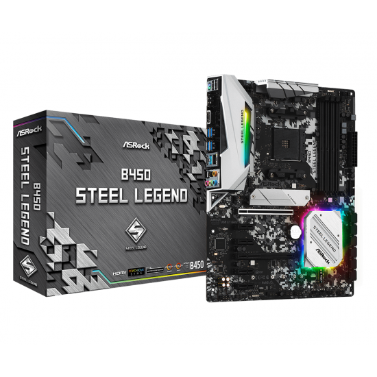 Motherboard ASROCK B450 Steel Legend