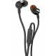 Слушалки in-ear JBL T210, Черен