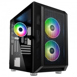 Кутия Kolink Citadel Cube Mesh ARGB, Mini-ITX, Micro-ATX, Черен