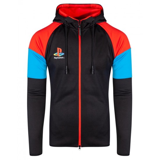 Playstation - Color Zipper Men's Hoodie - XXL