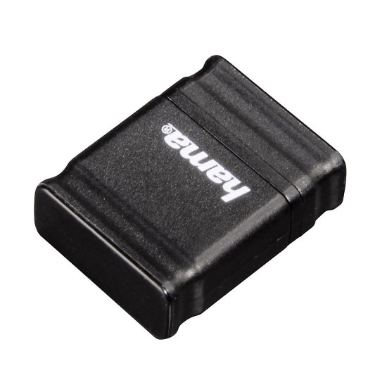 Hama "Smartly" USB Flash Drive, USB 2.0, 32 GB, 10 MB/s, black