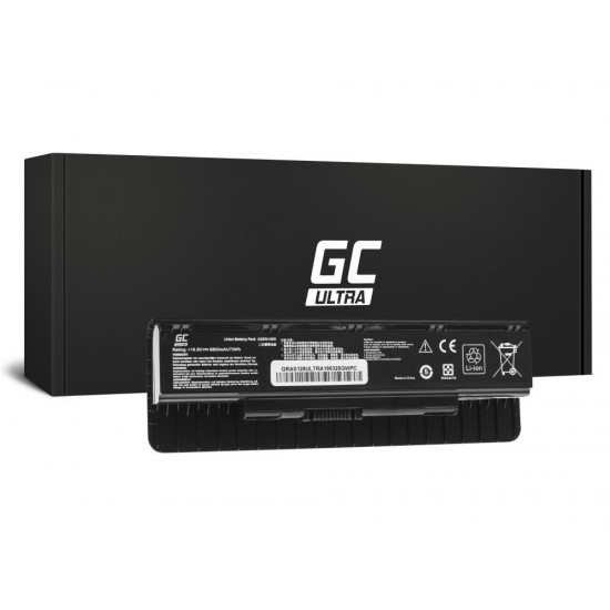 Laptop Battery for Asus A32N1405 G551 G551J G551JM G551JW G771 G771J G771JM G771JW N551 N551J N551JM N551JW N551JX  10.8V, 6800mAh GREEN CELL