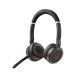 Слушалки Jabra Evolve 75 UC Stereo, Микрофон, Черни
