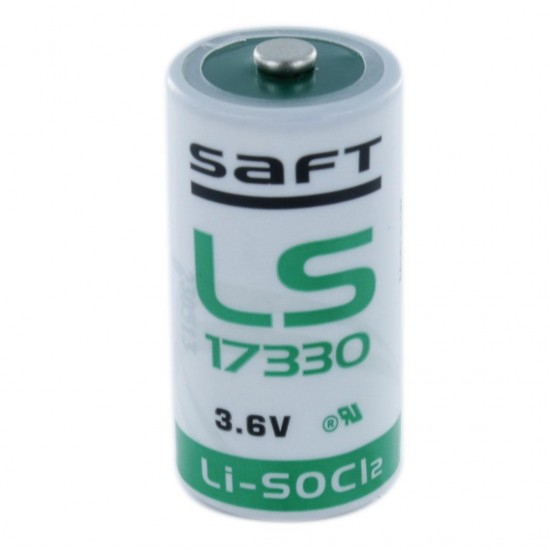 Lithium thionyl battery 3,6V 2,1Ah  2/3A  LS17330/STD  SAFT