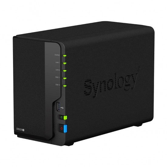 2-bay Synology NAS server for Small and Medium Business DS220+