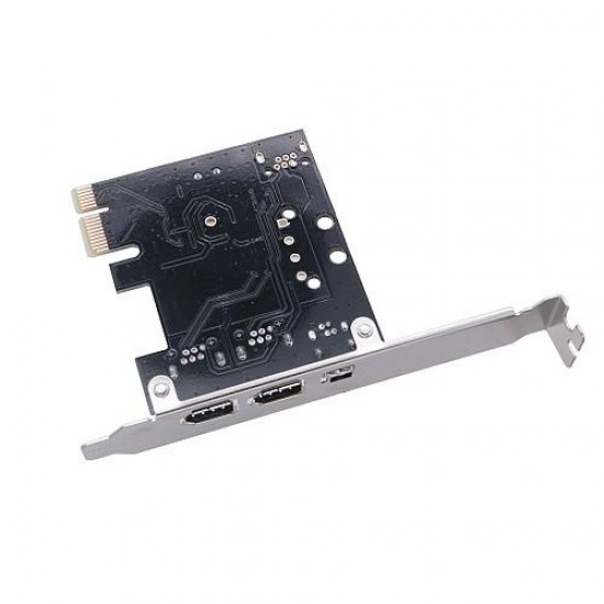 Controller ESTILLO 1394AV 3+1 port 1394 FireWire PCI ex Host Adapter, Low profile