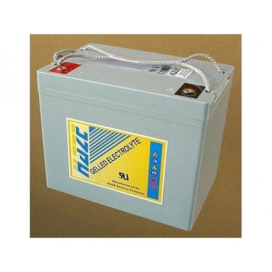 Lead Battery Haze (HZY12-80) Design life:12 years 12V / 80 Ah - 260 / 168 / 211 mm GEL