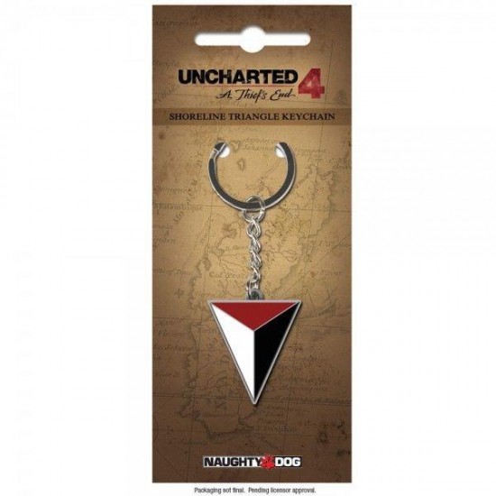 Keychain Uncharted 4: A Thief's End, Shoreline Triangle, GAYA Entertainment