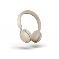 Блутут слушалки Jabra Elite, 45h, Gold Beige