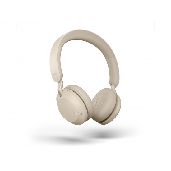 Bluetooth Headset Jabra Elite 45h Gold Beige