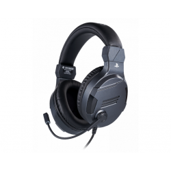 Геймърски слушалки Nacon Bigben PS4 Official Headset V3 Titanium, Микрофон, Сив