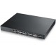 Суич ZYXEL GS2210-24HP, 24 портов управляем L2, PoE, Gigabit, за монтаж в шкаф