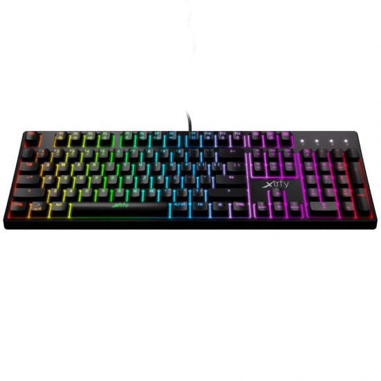 Gaming mechanical keyboard Xtrfy K4 RGB Kailh Red Switch, US Layout